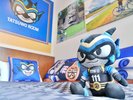 【タツヲルーム】タツヲぬいぐるみを1体設置。 室内の撮影などご自由にお使いください。