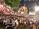 博多山笠!福岡の代表するお祭りのひとつです。