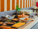 【朝食】ごはんのお供は「南蛮漬け」や「やわらか いか塩辛」など日替わりでご用意