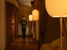 【オイルトリートメント(有料)】湯上がり後に受けていただくとより一層リラックスしていただけます。