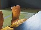 【和室角部屋46u・12.5畳・定員6名】各階の角部屋に位置し、蔵王の景色を漫喫するバス付きの和室