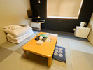 ・【2名用和室一例】1〜2名様用のコンパクトな畳のお部屋です