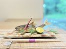 岐阜の夏の味覚 鮎の塩焼き