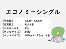 エコノミーシングルルーム概要