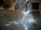 1階 露天風呂(男湯) 湯畑源泉