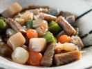 朝食:ピリ辛色々蒟蒻