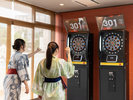 浴衣でダーツ!勝負するも良し、ワイワイ遊ぶのも良し★ ダーツ 30分550円(税込)
