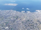 上空からの大阪の景色