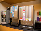 挽きたてコーヒーなど豊富なドリンクバー