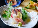 しまねの海の幸を厳選した、旬のお造りもご用意しております。