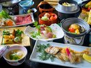 <八雲>山陰ならではの厳選素材を使った、紺家が誇るお料理の数々。