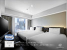 【ファミリールーム】24u エキストラベッド1台設置して3名様でご利用いただけます。