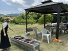 屋外バーベキュー