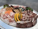 屋外バーベキュー:一例