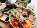 屋内BBQ:海鮮付き