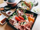 屋内BBQ:海鮮付き