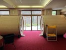 バレルサウナを新設。フロントでお申し込みください。