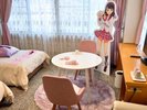 温泉むすめコラボ客室【凛心ちゃん家】