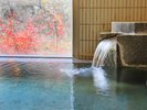 開放感あふれる大浴場