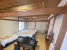 14畳和室で簡易ベッド使用。(一例)