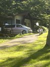 親子で虫取り・桜清水コテージB棟
