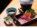 鹿児島黒牛しゃぶしゃぶ(鹿児島3大ブランド会席(一例))