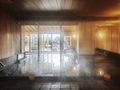 【婦人大浴場】景色を楽しみながらご入浴ください