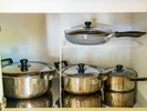ときわ棟キッチンの調理器具です