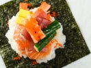 【朝食バイキング】海苔と酢飯で手巻き寿司もお楽しみいただけます♪