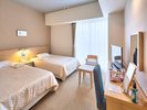 【スタンダードツイン】◆20.3uのゆったりとした空間で、日頃の疲れを癒してください。