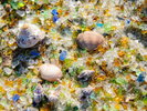 ガラスの砂浜