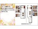 デラックスツイン 間取りは2パターンございますが、どちらかの間取りになります。※間取りの選択は不可