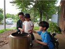 ウェルカムサービスの焼きマシュマロ
