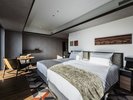 【プレミアム_デラックスツイン】お仕事や観光から帰ってきたらほっと一息、思い思いのひとときを。