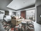 【デラックス_コーナーツイン】8階〜15階/眺望:北側のお部屋。景色を彩る大きな観覧車も望めます