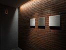【8〜12F_エレベーターホール】すすきの交差点、人と人、ローカルと世界を繋ぐイメージのアート。