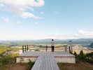 川の展望台