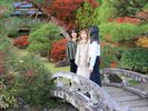 【日本庭園】池の周りを1周できる回遊式の庭園。