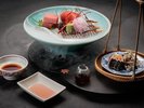 2026秋「松」秋の「戻り鰹」は脂がのった濃厚な旨味が特長です。
