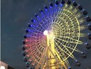 仙台港の三井アウトレットパークのライトアップ観覧車です、仙台の街並みを様々な角度からご覧頂けます。
