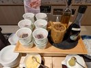 朝食バイキング例 納豆