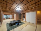 【さくら】12畳+8畳で専用露天風呂付特別室です