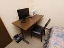 ■男性専用キャビンルーム(簡易個室)ビジネス利用に便利な液晶テレビ・スタンドライトございます。