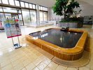■大浴場(高濃度炭酸泉源泉)炭酸が血管を広げることで血圧を下げて心臓の負担を軽減します