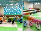 【Kids Park】キッズパークOPEN!トランポリン/ライド系遊具/ボルダリング/漫画・雑誌/巨大積み木