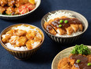 デミカツ丼・とりめし