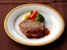 【夕食】柔らかくジューシー♪甘みも最高♪「黒毛和牛ステーキセット」(イメージ)