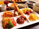 【朝食バイキング】メニューは日替わり!洋食盛付イメージ