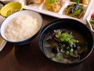 【朝食バイキング】大人気!出雲ブランド「仁多米」と「しじみのお味噌汁」