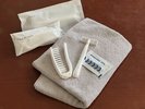【アメニティ】レザー(髭剃り)、ヘアブラシは本館3階ロビーのアメニティコーナーよりお持ちください。